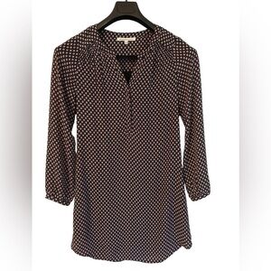 ANTHROPOLGIE daniel rainn XS Navy Blue Dress Excellent Condition‎